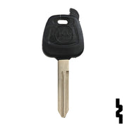 Uncut Transponder Key Shell | Nissan, Infiniti | NI02-Shell Automotive Key JMA USA