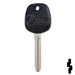 Uncut Transponder Key| Toyota, Scion | TOY44DPT, 5910834 Automotive Key Strattec