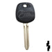 Uncut Transponder Key| Toyota, Scion | TOY44DPT, 5910834 Automotive Key Strattec