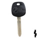 Uncut Transponder Key| Toyota, Scion | TOY44DPT, 5910834 Automotive Key Strattec