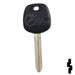 Uncut Transponder Key| Toyota, Scion | TOY44DPT, 5910834 Automotive Key Strattec