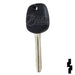 Uncut Transponder Key| Toyota, Scion | TOY44DPT, 5910834 Automotive Key Strattec