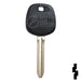 Uncut Transponder Key| Toyota, Scion | TOY44DPT, 5910834 Automotive Key Strattec