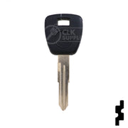 Uncut Transponder Key "V" Chip | Acura | Honda | HD111-PT, 5907552 Automotive Key LockVoy