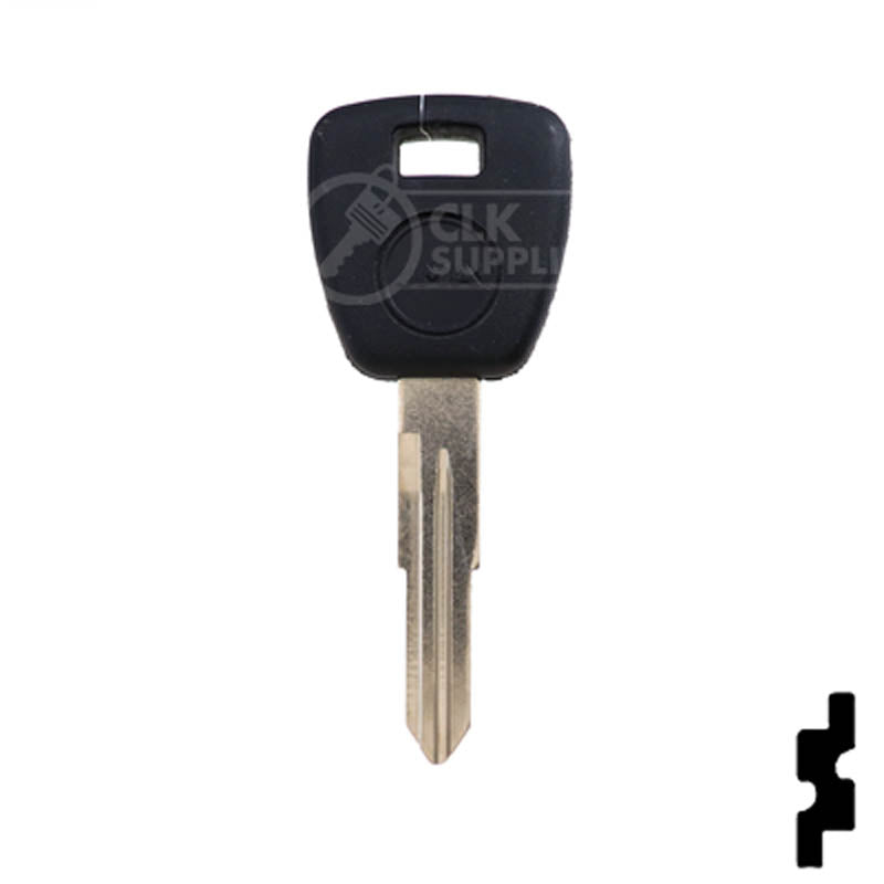 Uncut Transponder Key "V" Chip | Acura | Honda | HD111-PT, 5907552 Automotive Key LockVoy