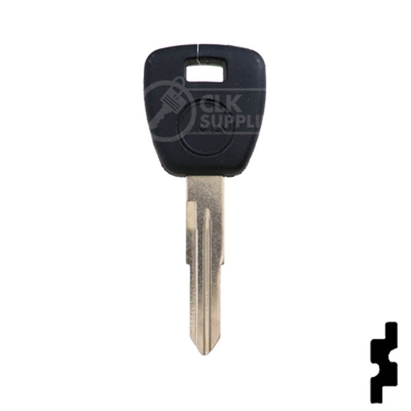 Uncut Transponder Key "V" Chip | Acura | Honda | HD111-PT, 5907552 Automotive Key LockVoy
