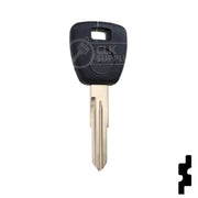 Uncut Transponder Key "V" Chip | Acura | Honda | HD111-PT, 5907552 Automotive Key LockVoy
