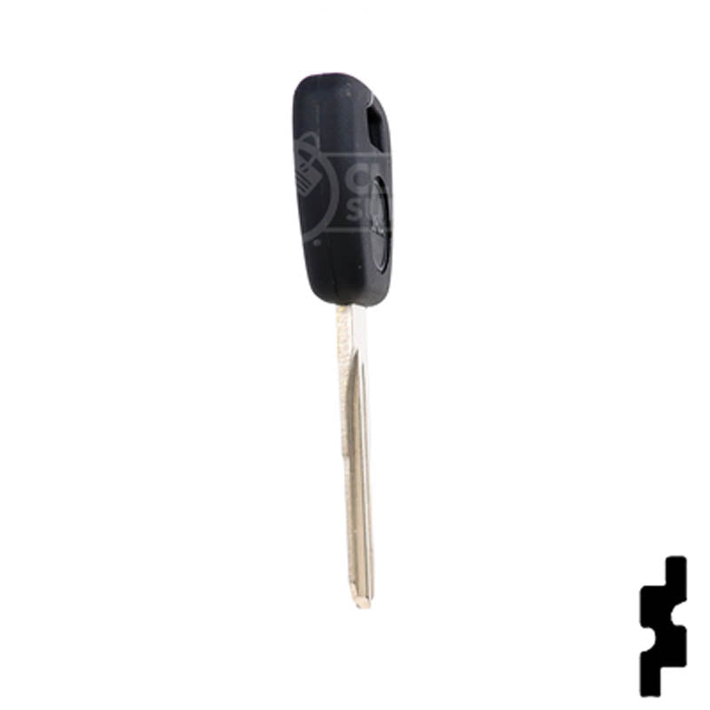 Uncut Transponder Key "V" Chip | Acura | Honda | HD111-PT, 5907552 Automotive Key LockVoy