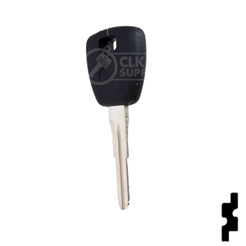 Uncut Transponder Key "V" Chip | Acura | Honda | HD111-PT, 5907552 Automotive Key LockVoy