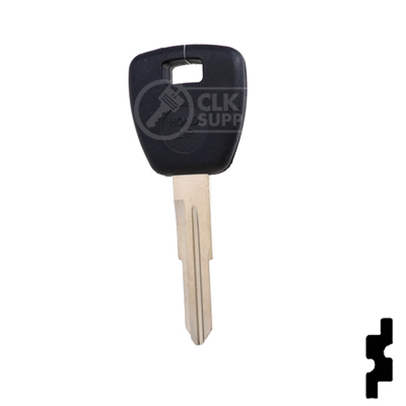 Uncut Transponder Key "V" Chip | Acura | Honda | HD111-PT, 5907552 Automotive Key LockVoy