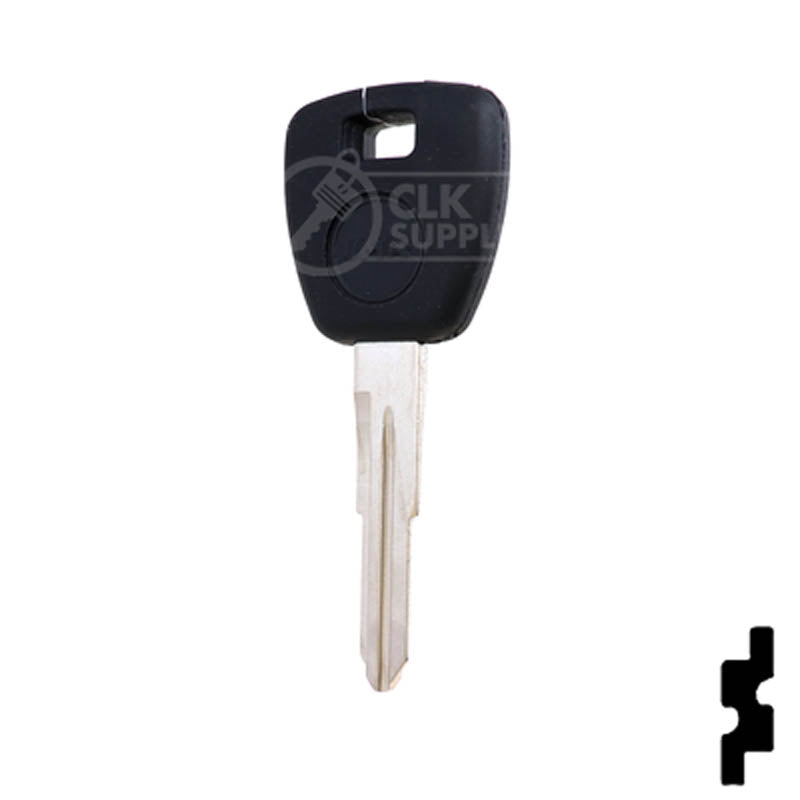 Uncut Transponder Key "V" Chip | Acura | Honda | HD111-PT, 5907552 Automotive Key LockVoy