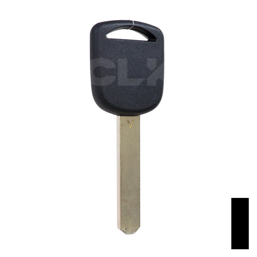 Uncut Transponder Key "V" Chip | Acura | Honda | HO03-PT, 5907553 Automotive Key LockVoy