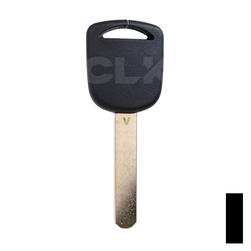Uncut Transponder Key "V" Chip | Acura | Honda | HO03-PT, 5907553 Automotive Key LockVoy