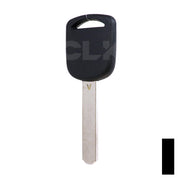 Uncut Transponder Key "V" Chip | Acura | Honda | HO03-PT, 5907553 Automotive Key LockVoy