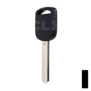 Uncut Transponder Key "V" Chip | Acura | Honda | HO03-PT, 5907553 Automotive Key LockVoy
