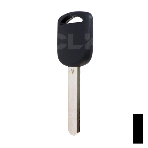 Uncut Transponder Key "V" Chip | Acura | Honda | HO03-PT, 5907553 Automotive Key LockVoy