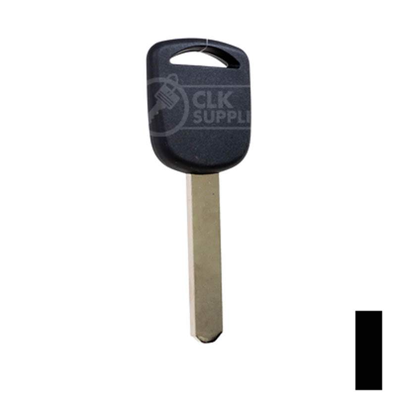Uncut Transponder Key "V" Chip | Acura | Honda | HO03-PT, 5907553 Automotive Key LockVoy