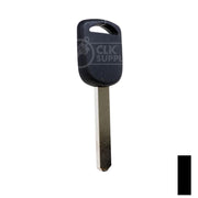 Uncut Transponder Key "V" Chip | Acura | Honda | HO03-PT, 5907553 Automotive Key LockVoy