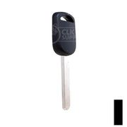 Uncut Transponder Key "V" Chip | Acura | Honda | HO03-PT, 5907553 Automotive Key LockVoy