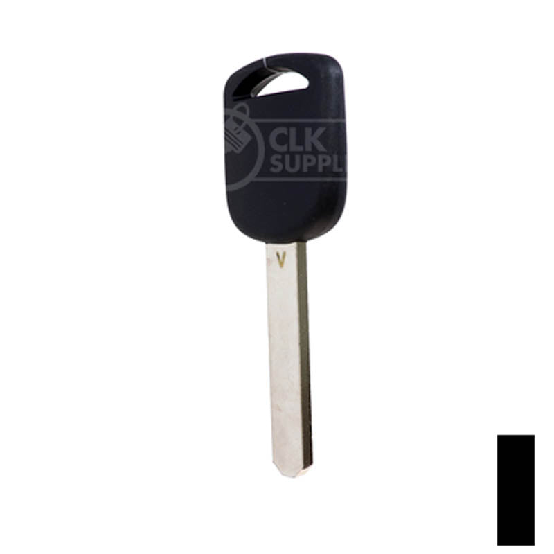 Uncut Transponder Key "V" Chip | Acura | Honda | HO03-PT, 5907553 Automotive Key LockVoy