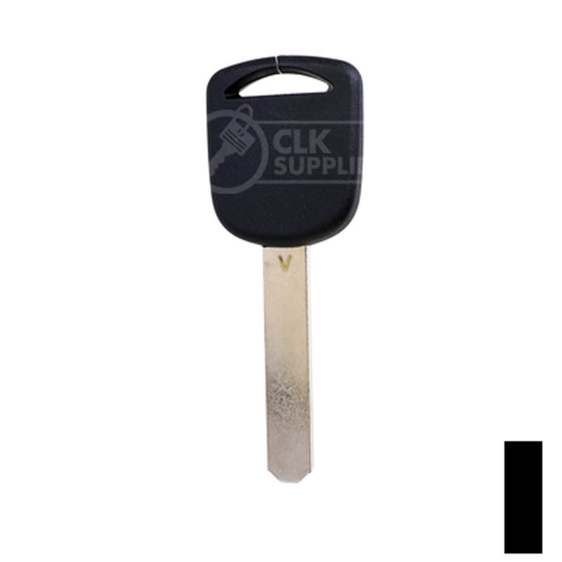 Uncut Transponder Key "V" Chip | Acura | Honda | HO03-PT, 5907553 Automotive Key LockVoy
