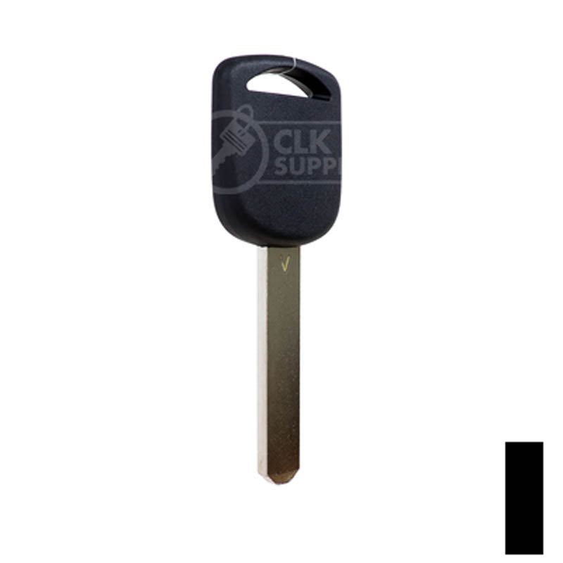 Uncut Transponder Key "V" Chip | Acura | Honda | HO03-PT, 5907553 Automotive Key LockVoy
