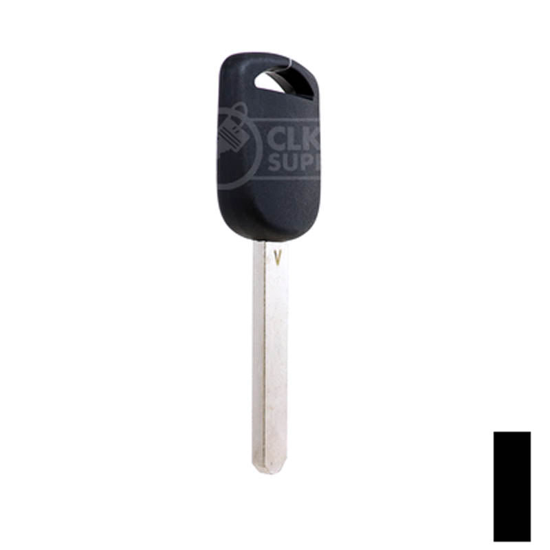 Uncut Transponder Key "V" Chip | Acura | Honda | HO03-PT, 5907553 Automotive Key LockVoy