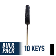 Uncut Transponder Key "V" Chip | Acura | Honda | HO03-PT, 5907553 Pack of 10 Automotive Key JMA USA