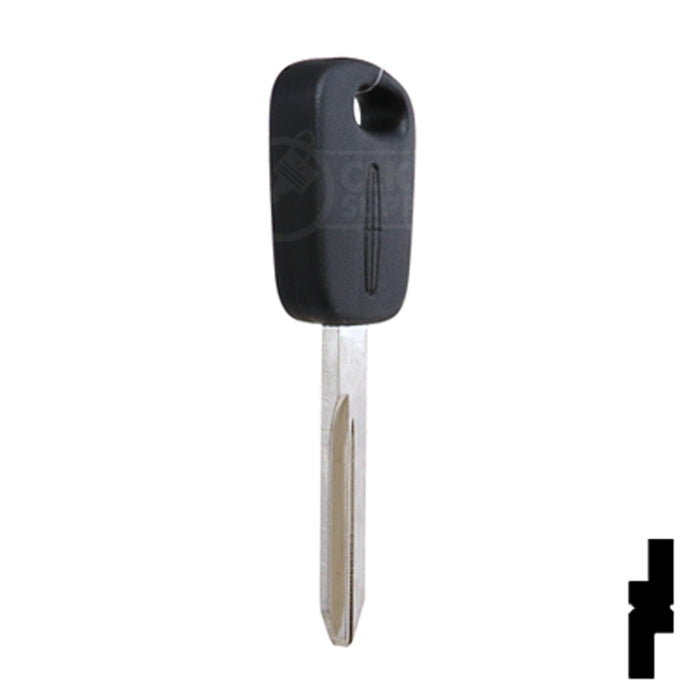 Uncut Transponder Key w/ Strattec Logo | Lincoln | 691641 Automotive Key Strattec