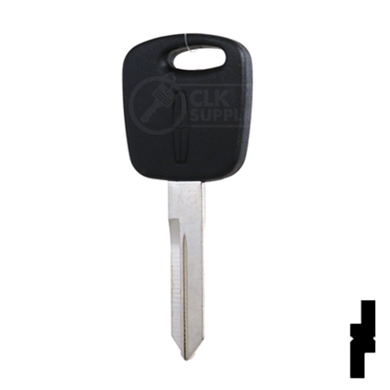 Uncut Transponder Key w/ Strattec Logo | Lincoln | 691641 Automotive Key Strattec