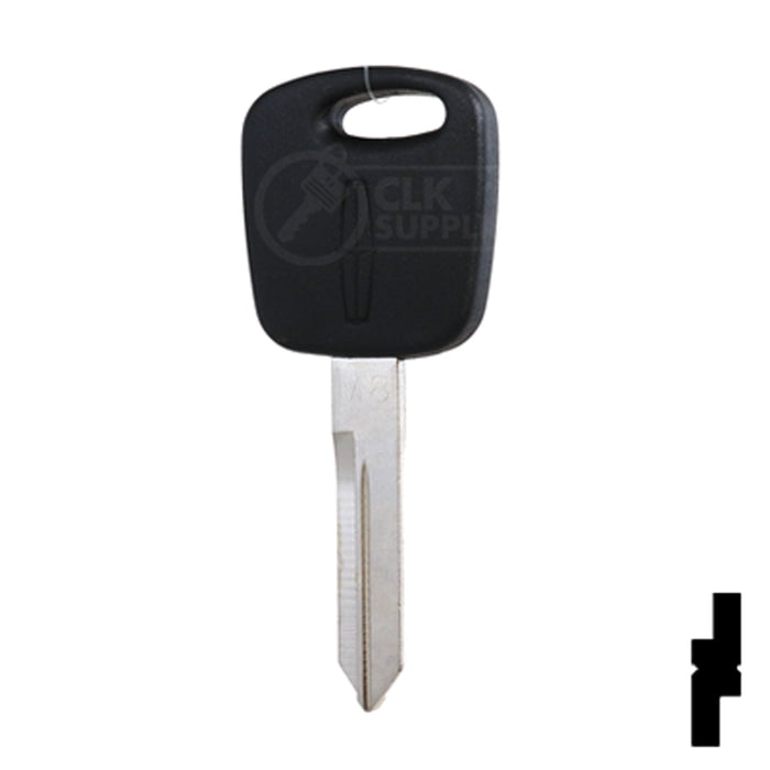 Uncut Transponder Key w/ Strattec Logo | Lincoln | 691641 Automotive Key Strattec