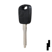 Uncut Transponder Key w/ Strattec Logo | Lincoln | 691641 Automotive Key Strattec
