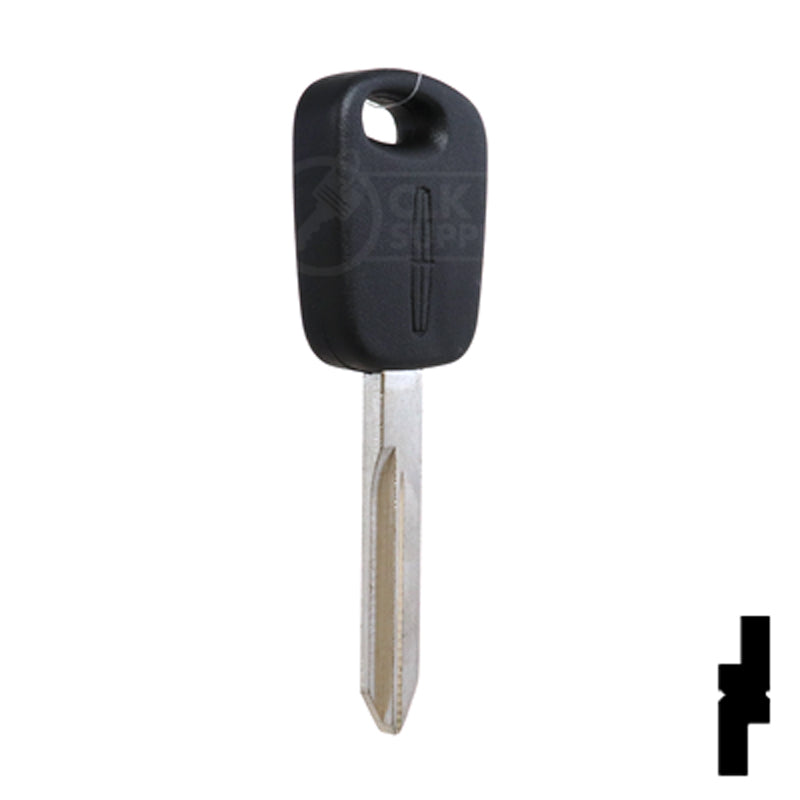Uncut Transponder Key w/ Strattec Logo | Lincoln | 691641 Automotive Key Strattec