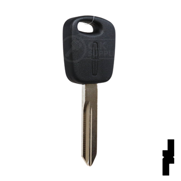 Uncut Transponder Key w/ Strattec Logo | Lincoln | 691641 Automotive Key Strattec