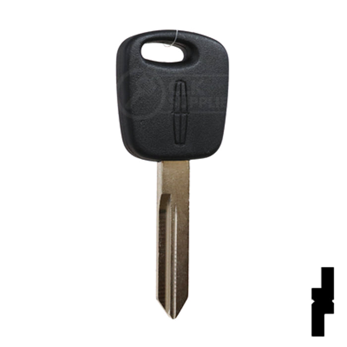 Uncut Transponder Key w/ Strattec Logo | Lincoln | 691641 Automotive Key Strattec