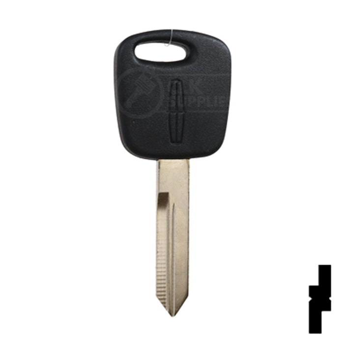 Uncut Transponder Key w/ Strattec Logo | Lincoln | 691641 Automotive Key Strattec