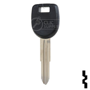 Uncut Transponder Key w/ Strattec Logo | Mitsubishi | MIT12PT Automotive Key Strattec
