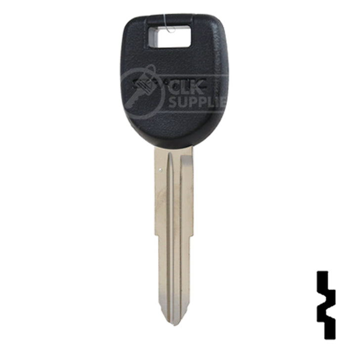 Uncut Transponder Key w/ Strattec Logo | Mitsubishi | MIT12PT Automotive Key Strattec