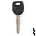 Uncut Transponder Key w/ Strattec Logo | Mitsubishi | MIT12PT Automotive Key Strattec