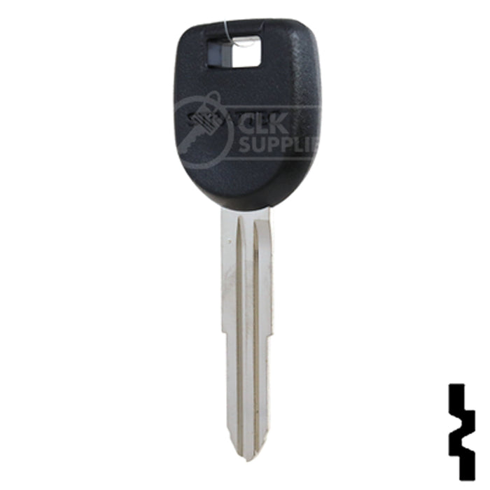 Uncut Transponder Key w/ Strattec Logo | Mitsubishi | MIT12PT Automotive Key Strattec