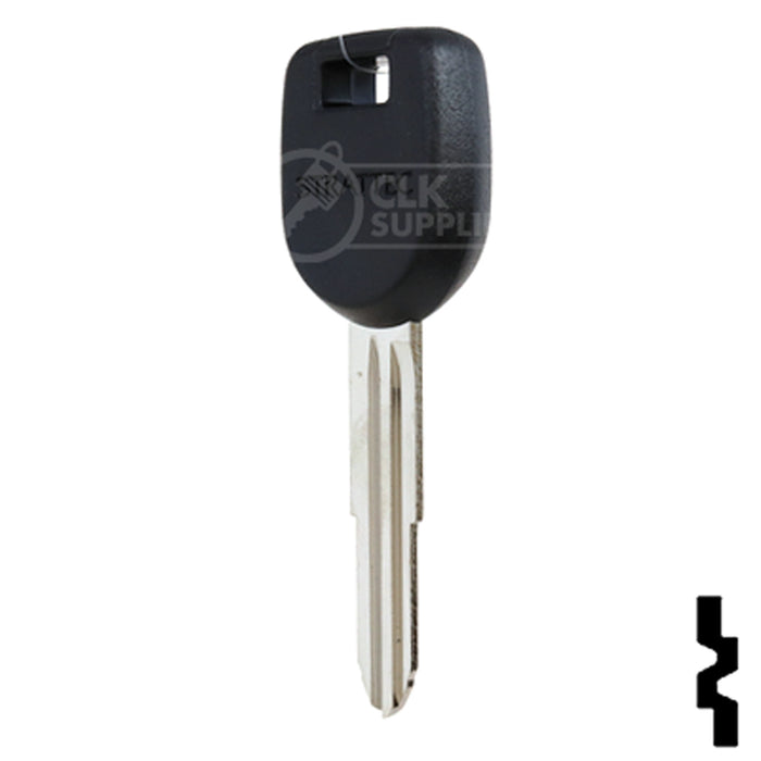 Uncut Transponder Key w/ Strattec Logo | Mitsubishi | MIT12PT Automotive Key Strattec