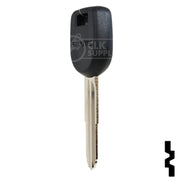 Uncut Transponder Key w/ Strattec Logo | Mitsubishi | MIT12PT Automotive Key Strattec