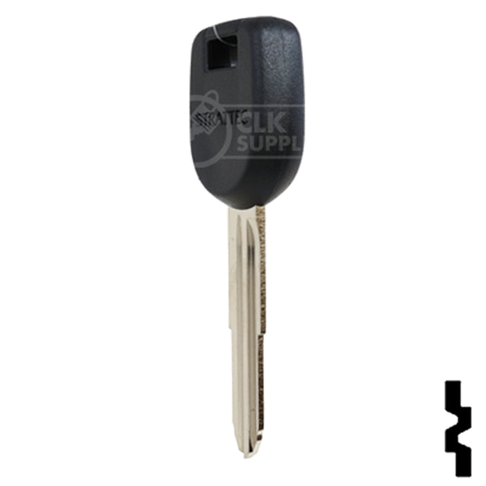 Uncut Transponder Key w/ Strattec Logo | Mitsubishi | MIT12PT Automotive Key Strattec