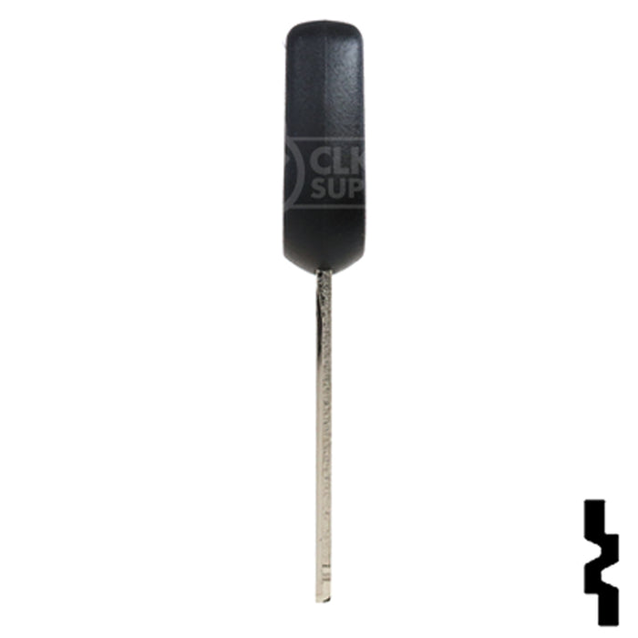 Uncut Transponder Key w/ Strattec Logo | Mitsubishi | MIT12PT Automotive Key Strattec