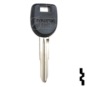 Uncut Transponder Key w/ Strattec Logo | Mitsubishi | MIT12PT Automotive Key Strattec