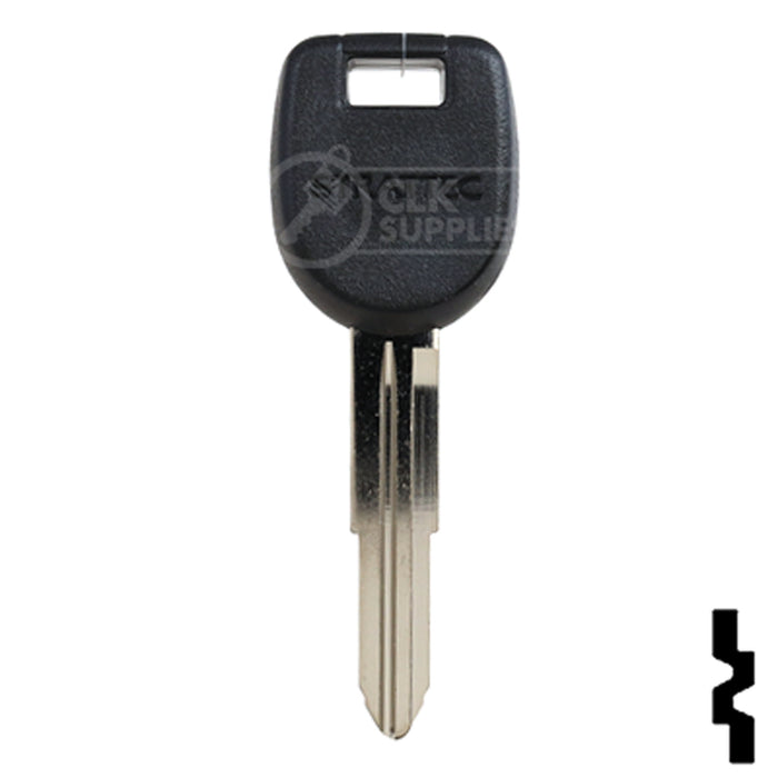 Uncut Transponder Key w/ Strattec Logo | Mitsubishi | MIT12PT Automotive Key Strattec
