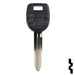 Uncut Transponder Key w/ Strattec Logo | Mitsubishi | MIT12PT Automotive Key Strattec