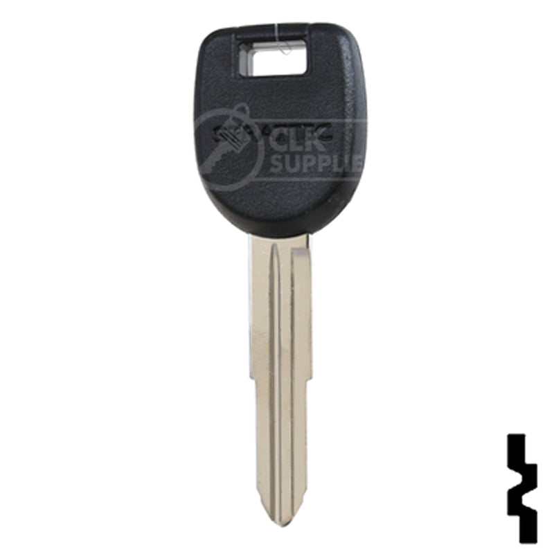 Uncut Transponder Key w/ Strattec Logo | Mitsubishi | MIT12PT Automotive Key Strattec