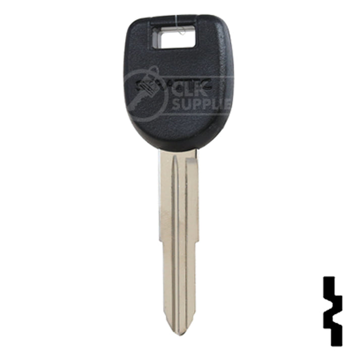 Uncut Transponder Key w/ Strattec Logo | Mitsubishi | MIT12PT Automotive Key Strattec