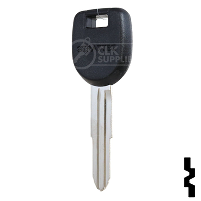 Uncut Transponder Key w/ Strattec Logo | Mitsubishi | MIT12PT Automotive Key Strattec